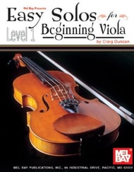 EASY SOLOS FOR BEGINNING VIOLA cover